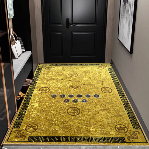 七星九运进门垫聚财纳福地垫转运招财防滑脚垫开门大吉入户地毯