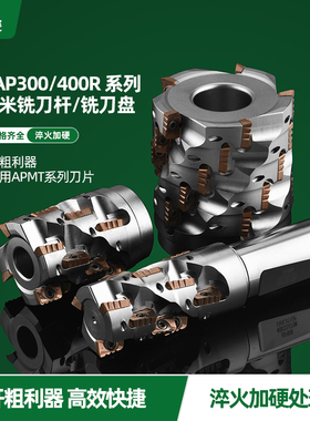 玉米铣刀BAP300R BAP400R开粗螺旋加工中心铣刀杆端面铣刀盘 SP12