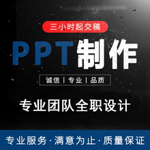 PPT代制作企业宣传美化修改商业路演汇报高端动画定制竞聘述职