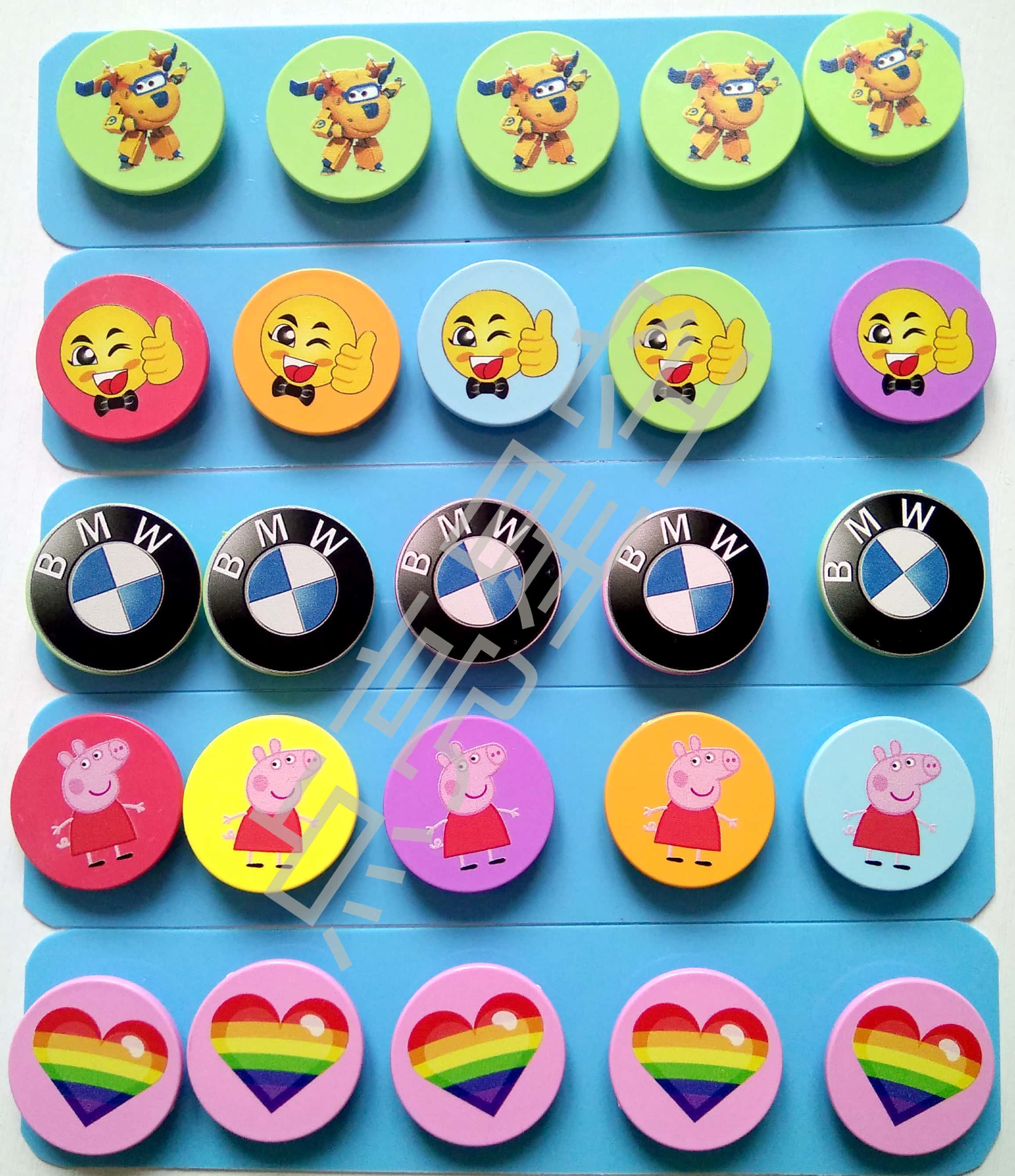 新版自闭症集体训练魔术贴代币