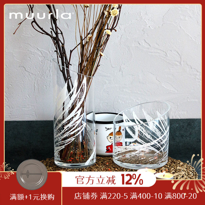 芬兰muurla swan天鹅系列玻璃花瓶印花玻璃烛台北欧风家居装饰,餐饮具,盘,淘宝优惠券,粉丝福利购,淘宝优惠卷