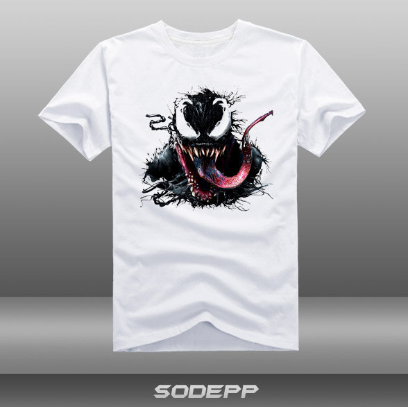 【SODEPP】漫威2018電影 VENOM毒液 巨幕版海報 短袖T恤全棉圓領在類目 男裝, T恤中 - 來自Buy2taobao.com提供專業的淘寶代購服務