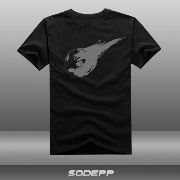 【SODEPP】最终幻想7重制版单色陨石游戏T恤衫全棉短袖圆领在类目 男装, T恤中 - 来自Buy2taobao.com提供专业的淘宝代购服务