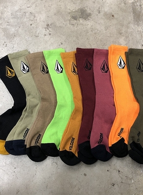 SOCK DAD美系重磅中长筒毛巾底白袜子男女休闲吸汗运动刺绣长袜