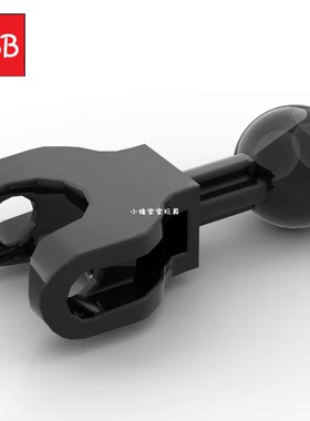 小积木颗粒2x4球连接件90611机器人关节零件机甲活动连接器配件