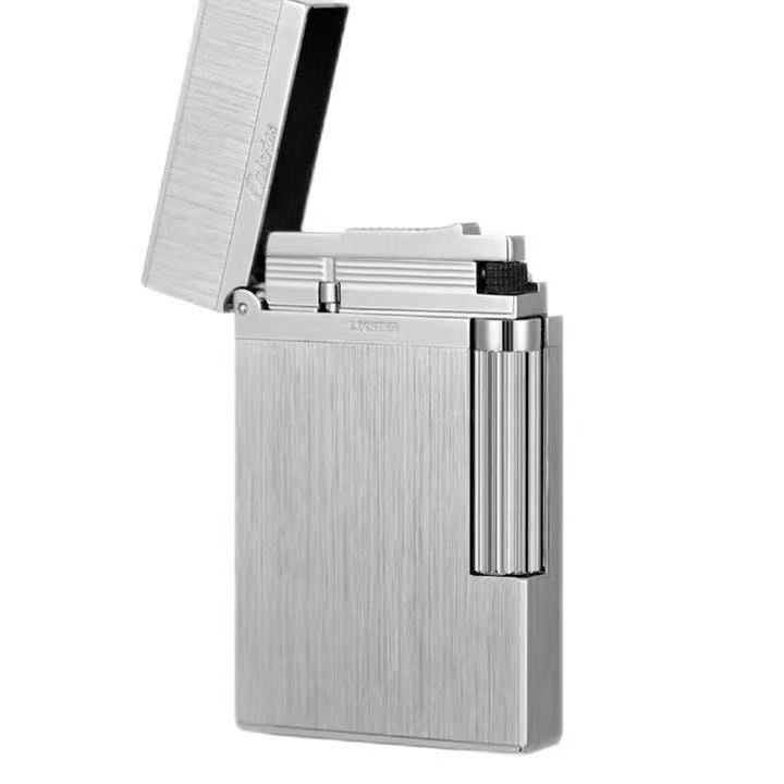 CALORIES纯铜侧滑朗声打火机气清脆砂轮高档钢音个性创意男士礼物