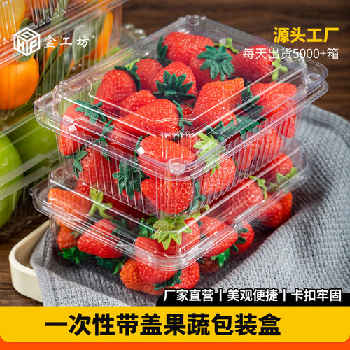 一次性果蔬打包盒水果店保鲜盒