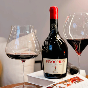 奇遇甜美匹诺曹 意大利进口托斯卡纳彼奇尼木偶奇遇半甜红葡萄酒