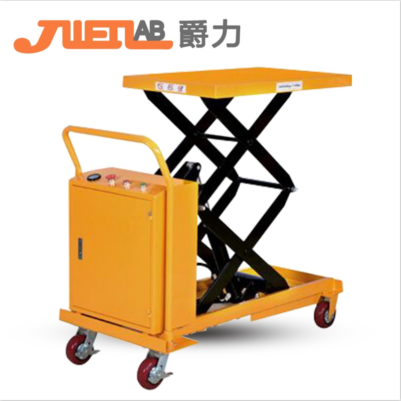 厂液压升降平台车2吨固定式剪叉升降机家用移动小型电动升降货