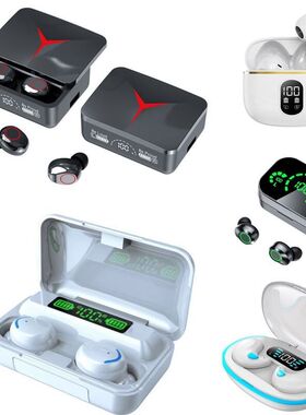 跨境专供新款F9-5C蓝牙耳机M10 YD03蓝牙耳机TWS无线运动M90私模