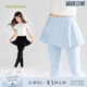速干舞蹈裤 打底裤 四面高弹夏假两件裙裤 子女童 lulu瑜伽裙裤