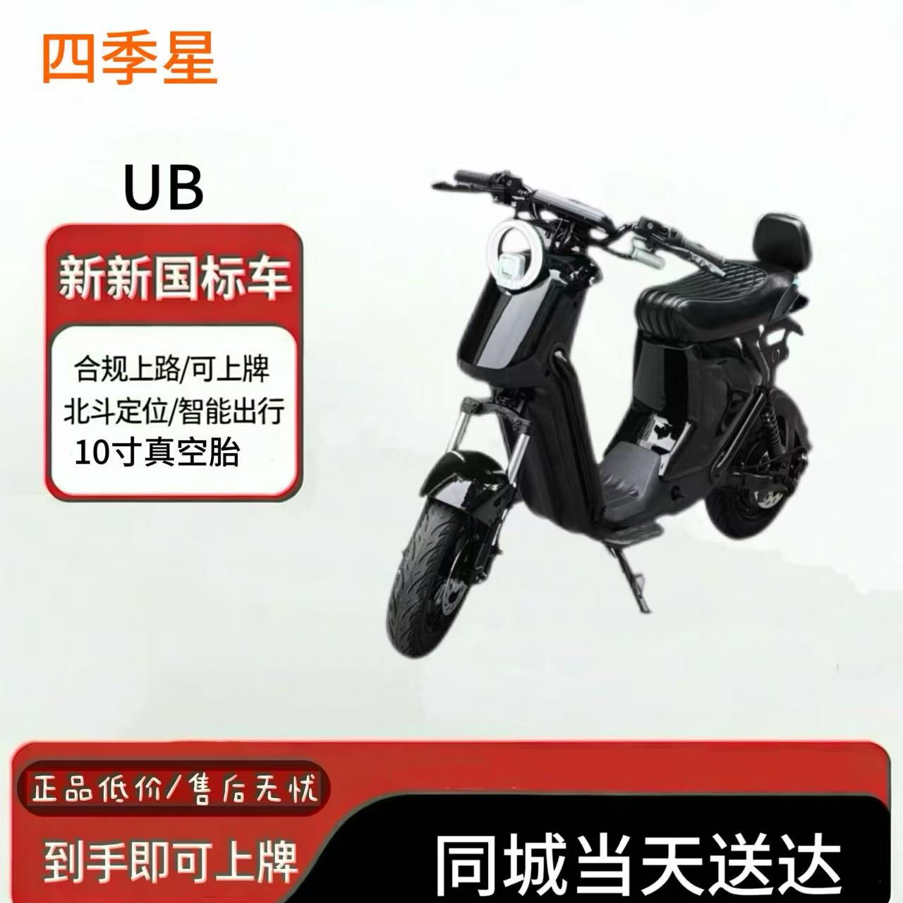 格士铃UB新国标10寸电动自行车