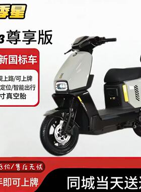 新新国标四季星GT3尊享版成人家用代步智能电动车