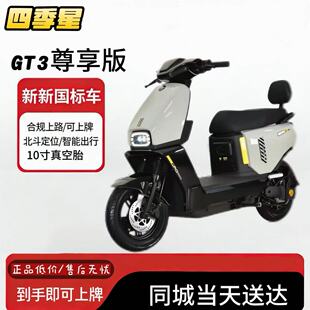 新新国标四季星GT3尊享版成人家用代步智能电动车