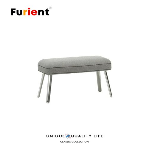 Furient创意设计师家具 repos ottoman/原装进口布艺脚踏 沙发凳