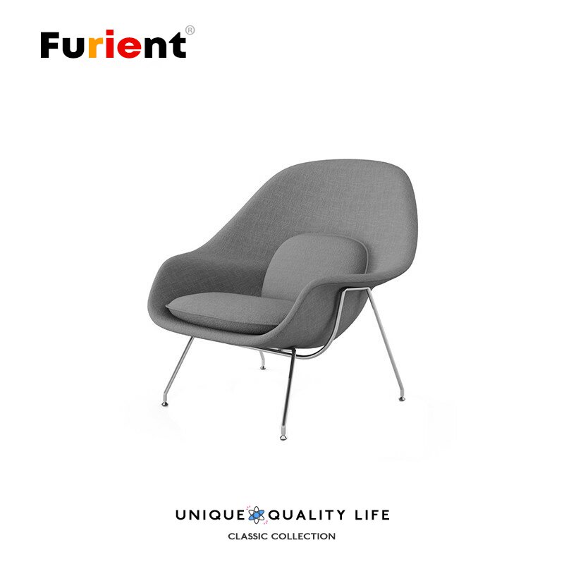 Furient创意设计师家具 womb chair子宫椅 进口头层牛皮胎盘躺椅