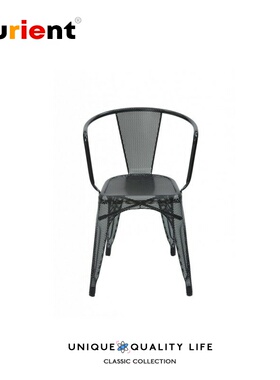 Furient工业风 设计师家具 tolix armchair/复古做旧咖啡厅餐椅