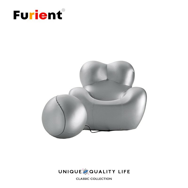 Furient创意设计师家具 UPJ armchair and ottoman/懒人沙发椅