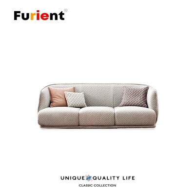 Furient设计师家具 redondo 3 seat sofa/小户型客厅三人位沙发
