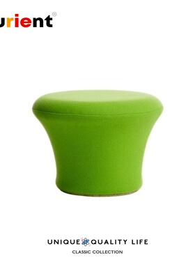Furient创意设计师家具 mushroom pouf/蘑菇墩 进口布艺沙发矮凳