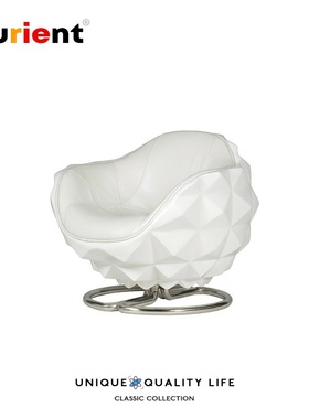 Furient创意设计师家具 mines swivelchair/地雷转椅 玻璃钢躺椅