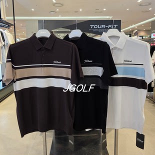 Titleist高爾夫男士 韓國正品 25年新款 休閑圓領(lǐng)短袖 代購 上衣