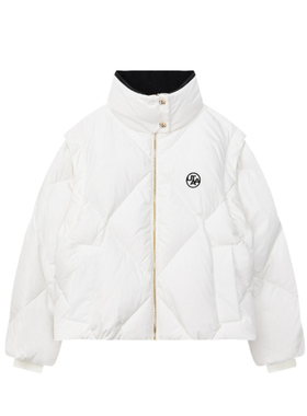 韩国代购UTAA 高尔夫球服25年FW女士立领鹅绒服马甲2穿UE4DJF761