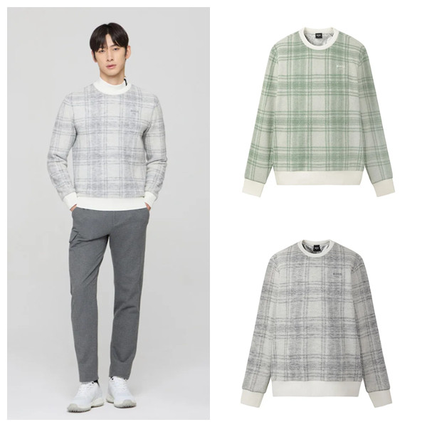 韩国代购 26年SS高尔夫 BOSSGOLF男士圆领防风毛衣BJWTM410197,运动/瑜伽/健身/球迷用品,高尔夫上装,淘宝优惠券,粉丝福利购,淘宝优惠卷