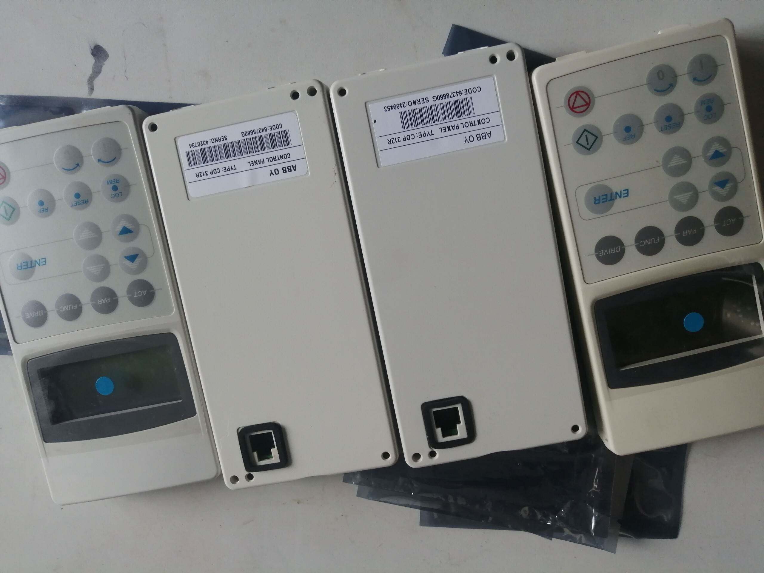 abb变频器面板acs800系列cdp 312r实物拍议价议价