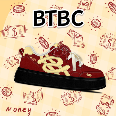 BTBC·【厚底钱多多】2025年秋季新品原创休闲鞋软底女百搭板鞋
