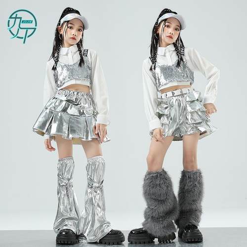 女童jazz爵士舞服女团走秀潮服