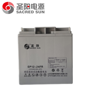 圣阳电源SP12-24FR铅酸免维护蓄电池12V24AH 适用UPS直流屏通讯