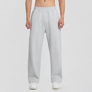 男宽松运动裤 DRIOTOPIA2024冬季 重磅休闲卫裤 弯刀裤 新品