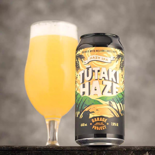 【6罐】车库计划图塔基山谷双倍浑浊IPA精酿440ml/罐25年6月生产