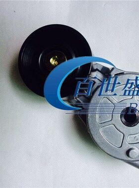 适用小松PC200-6 220-7大机头6D102 发动机皮带涨紧轮 挖掘机配件