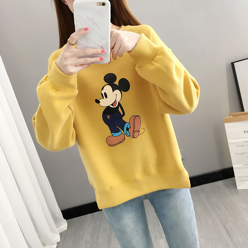 秋装女士卫衣宽松长袖外套女洋气2020新款春秋薄款韩版上衣ins潮