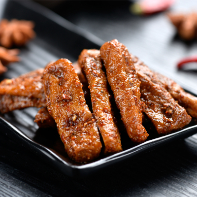 荆州李记牛肉麻辣香干甜辣豆腐干辣味零食小吃美辰嘉品特产真空装