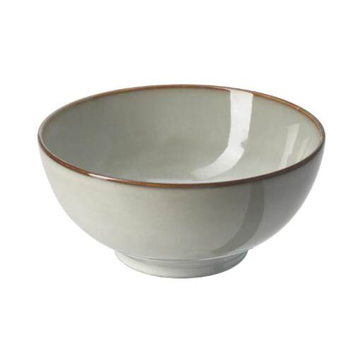 宜家国内代购格拉德里 碗石瓷彩釉19cm造型简洁雅致饭碗