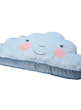 宜家国内代购费德蒙 靠垫浅蓝色59x34厘米沙发靠垫抱枕