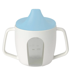 宜家国内代购波利亚 杯儿童鸭嘴杯幼儿园塑料喝水杯训练杯学饮杯