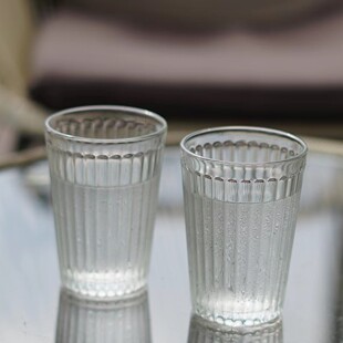 瓦达恩 杯子玻璃杯6件套水杯子早餐杯家用宜家国内代购
