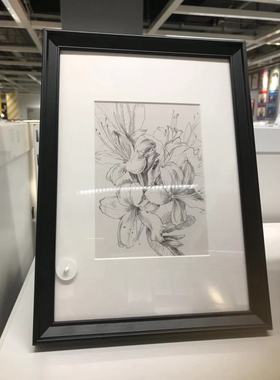 克诺宾 画框相框装饰画框桌面简约摆台21X30cm多尺寸宜家国内代购