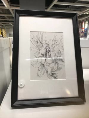 宜家相框桌面摆台装饰画