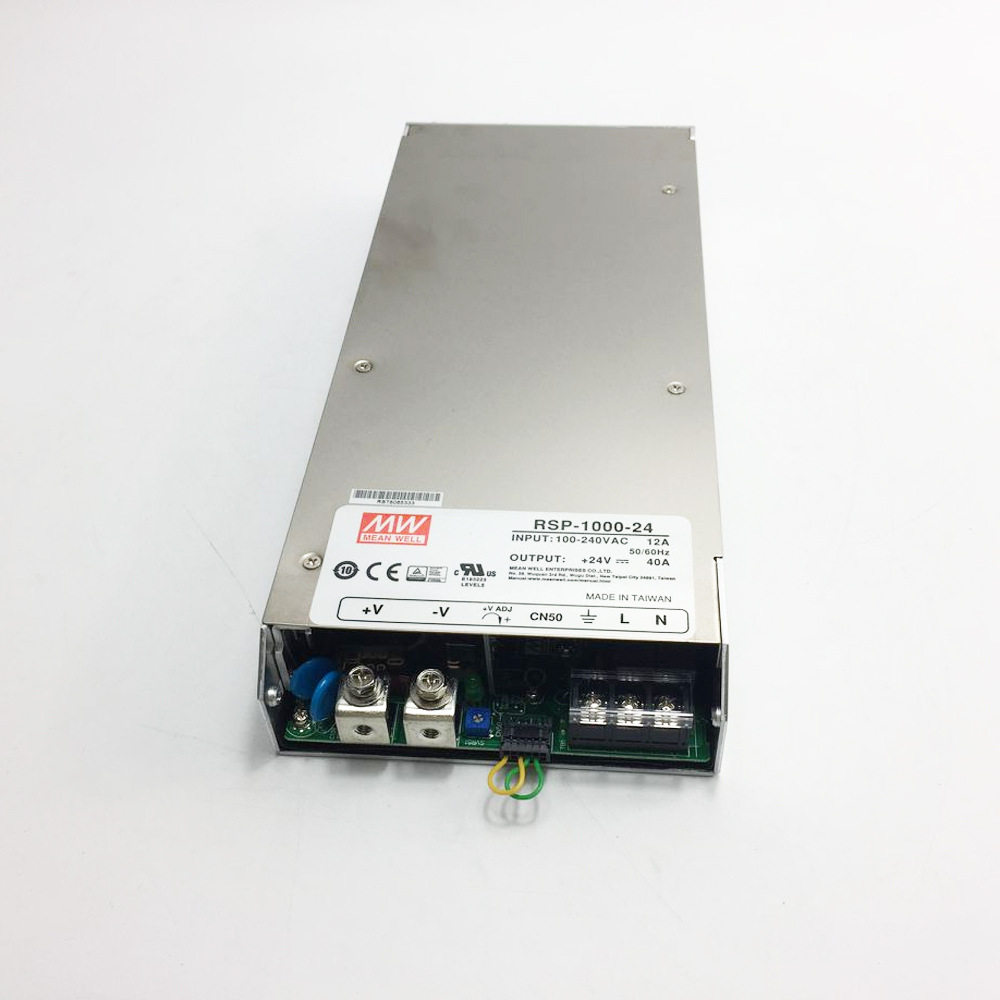 RSP-1000-24 明纬RSP-1000W大功率激光器PFC开关电源24V/48并联