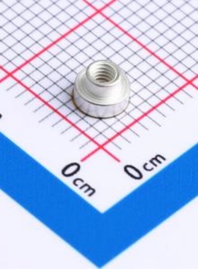 SMTWEM215STR电路板表贴贴片圆螺母柱PCB贴片连接器M2X1.5 铁镀锡