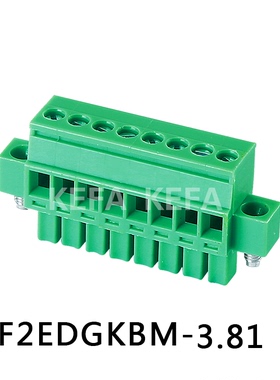 插拔式PCB接线端子 KF2EDGKBM-3.81 间距3.81mm 直插带螺丝带耳