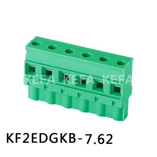 插拔式PCB接线端子直插母头 KF2EDGKB-7.5/7.62 间距7.5/7.62MM
