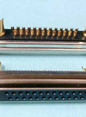 现货供应电连接口DB27W2母头D-SUB车针混装D型大电流焊线镀金30A