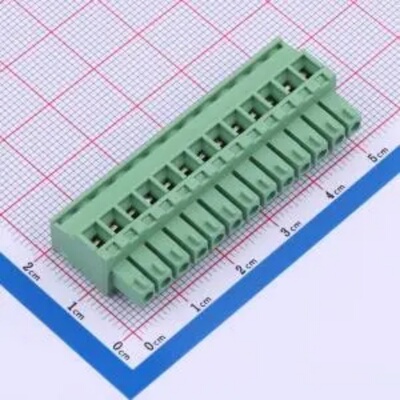 WJ15EDGKA-3.81-13P-14-00A 插拔接线端子3.81mm 1x13P 每排P数13
