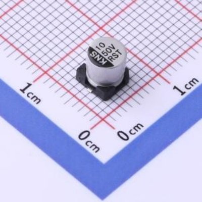 贴片型铝电解电容    10uF  ±20%  50V   封装： SMD,D5xL5.4mm